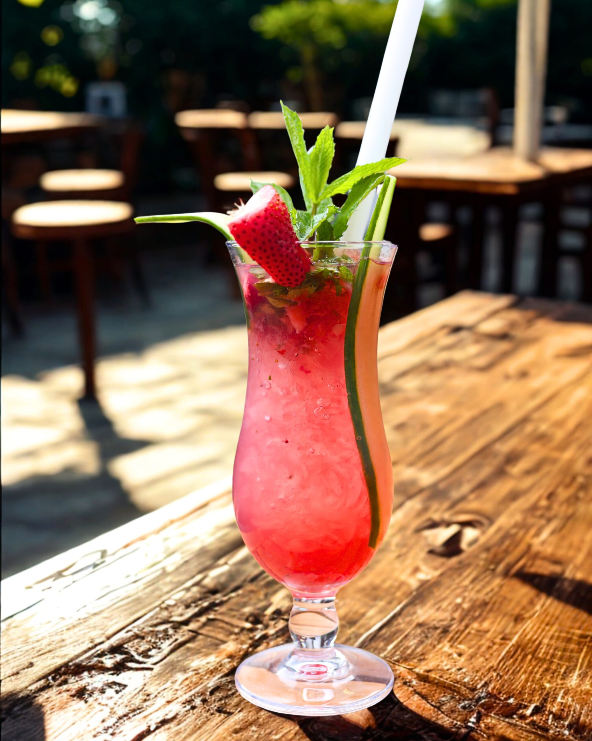 Strawberry Cucumber Cooler