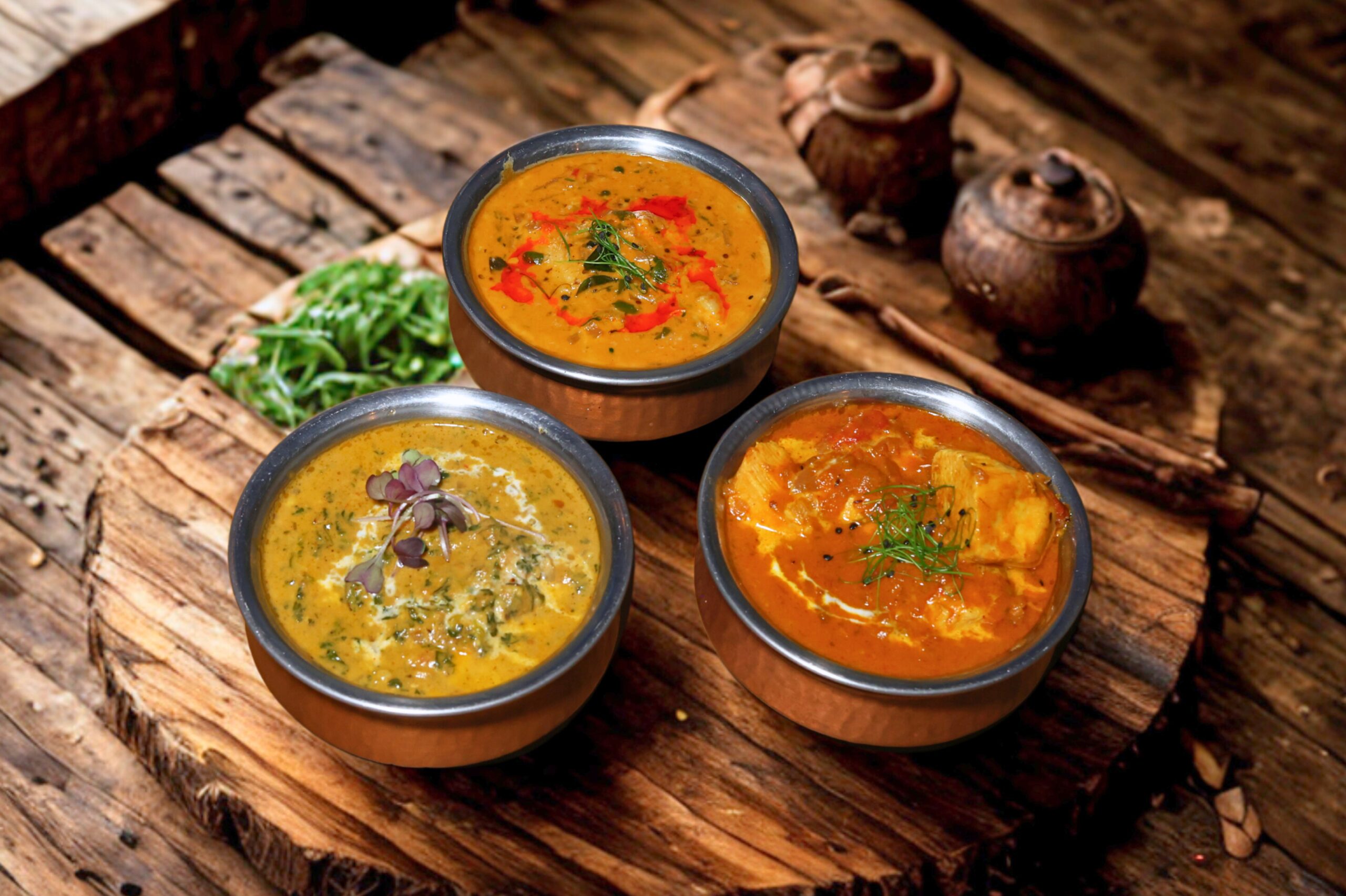 Veg & Meat Curries